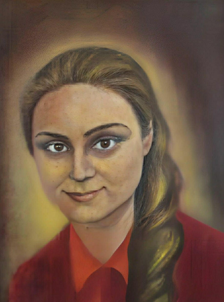 "Донька Людмила". І. Малиш. З відкритих джерел